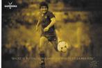 Maradona -Promotiekaart voor Italiaans boekwerk, Verzenden, Nieuw, Buitenlandse clubs, Poster, Plaatje of Sticker