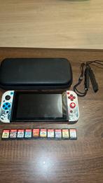 Nintendo switch + 10 games! + dock, Ophalen of Verzenden, Zo goed als nieuw, Switch Original