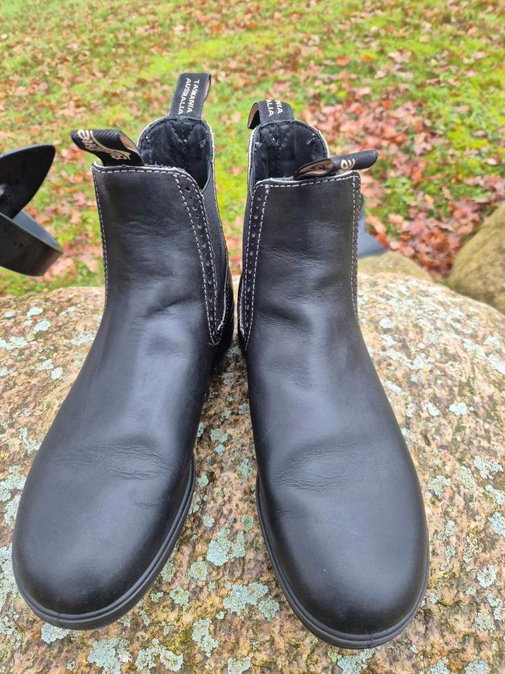 Blundstone 1448 zwart maat 6 / 39, Kleding | Dames, Schoenen, Zo goed als nieuw, Lage of Enkellaarzen, Zwart, Ophalen of Verzenden