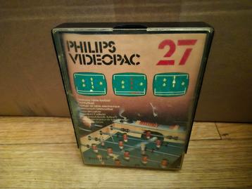 Philips Videopac 27 tafelvoetbal beschikbaar voor biedingen