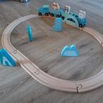 Diverse houten speelgoed. Auto's, treinbaan, losse blokken., Ophalen of Verzenden, Gebruikt, Overige typen