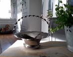 Oud schaaltje - mandje met hengsel (verzilverd - silverplat, Ophalen of Verzenden