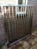 Tuinpoort degelijk zwaar rvs, Ophalen, Zo goed als nieuw
