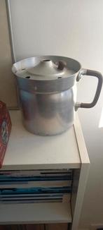 Aluminium melkkoker met deksel, Antiek en Kunst, Ophalen of Verzenden