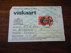 T36 - Viskaart 1978 / 1979 - Met zegel - Mooi/Oud, Ophalen of Verzenden, Gebruikt