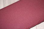 100% polyester terlenka stof - uni bordeaux rood #2803 €5pm, 120 cm of meer, Ophalen of Verzenden, Polyester, Rood