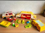Fisher Price auto met vouwwagen / kampeerwagen, Ophalen, Gebruikt, Speelset