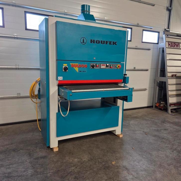 HOUFEK Breedbandschuurmachine 910mm compact ** Zeer mooi, Doe-het-zelf en Verbouw, Gereedschap | Schuurmachines, Zo goed als nieuw