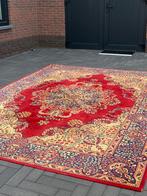 Prachtig Groot Sfeervol Vintage Vloerkleed Zuiver Scheerwol., Ophalen