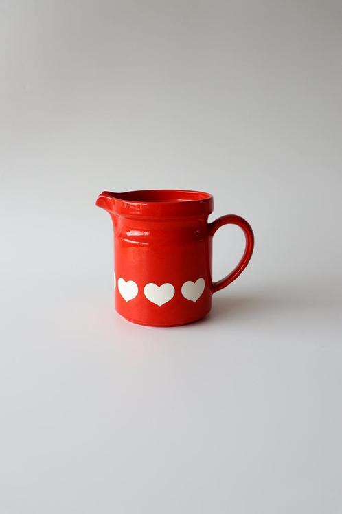 Waechtersbach aardewerk kan rood vintage, Antiek en Kunst, Antiek | Keramiek en Aardewerk, Ophalen of Verzenden