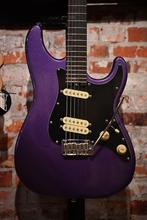 Schecter MV-6 Metallic Purple (5 maanden oud), Muziek en Instrumenten, Ophalen of Verzenden, Zo goed als nieuw, Solid body, Overige merken
