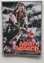 Amon Amarth this is war ltd. edition patch a41 zilver border, Nieuw, Kleding, Verzenden