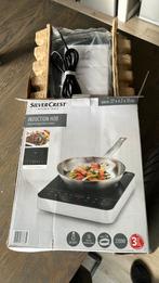 Inductie kookplaat, Witgoed en Apparatuur, Ophalen, 4 kookzones, Zo goed als nieuw, Inductie