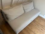 IKEA Slaapbank creme - 200x100/140 cm, Ophalen, Gebruikt, Beige, Tweepersoons