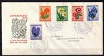 Nederland FDC nr. 13 Zomerzegels 1952 beschreven, Postzegels en Munten, Postzegels | Eerstedagenveloppen, Ophalen of Verzenden