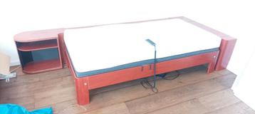 Auping bed 190x90 + Decupré matras en ombouw beschikbaar voor biedingen