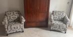 2 Fauteuils in perfecte staat met interieur vering, Huis en Inrichting, Fauteuils, Ophalen, 75 tot 100 cm, Zo goed als nieuw, Stof
