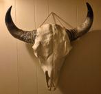 Decoratieve kunststof buffel schedel, Ophalen of Verzenden