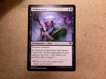 1x Withercrown [119/285] (Near Mint) beschikbaar voor biedingen