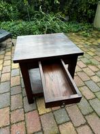 Bijzettafel, Huis en Inrichting, 45 tot 60 cm, Minder dan 55 cm, Gebruikt, Rond