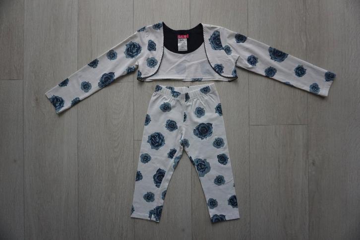 NIEUW Loff Lofff Jottum Set Setje Vest Bolero Legging Broek, Kinderen en Baby's, Kinderkleding | Maat 128, Nieuw, Meisje, Setje