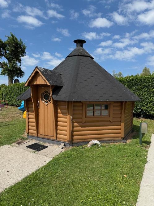 BBQ Kota, Tuin en Terras, Tuinhuizen, Gebruikt, Overige typen, Hout, 250 tot 500 cm, 400 cm of meer, 3 ramen of meer, Ophalen
