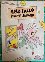 Fred Fallo staat op springen Willem uitgeverij de Harmonie, Boeken, Gelezen, Ophalen of Verzenden, Eén stripboek, Willem