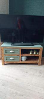 Mooie mahonie houten tv-kast, Ophalen, Gebruikt, 100 tot 150 cm, Minder dan 100 cm