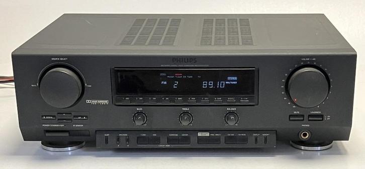 Philips tuner/versterker type FR931/00S {4993}, Audio, Tv en Foto, Versterkers en Receivers, Gebruikt, Stereo, 60 tot 120 watt