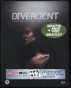 Divergent+DVD, STEELBOOK. Blu-ray., Cd's en Dvd's, Blu-ray, Ophalen of Verzenden, Gebruikt, Science Fiction en Fantasy, Boxset