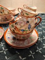 Antiek handbeschilderd japans servies, Antiek en Kunst, Ophalen