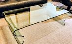Glazen FIAM Italia Salontafel uniek design, Ophalen, Gebruikt, 100 tot 150 cm, 50 tot 100 cm