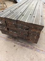 Azobe vlonder balken 19x6,5cm lengte 200cm €15,- per stuk, Ophalen, Zo goed als nieuw, 250 cm of meer, Balken