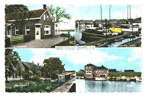 974606 Drimmelen N Br 1962 Gelopen met postzegel, Verzamelen, Ansichtkaarten | Nederland, Gelopen, Noord-Brabant, 1960 tot 1980