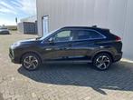 Mitsubishi Eclipse Cross 2.4 PHEV Intense+ TERKHAAK|NAVI| CA, Auto's, 12 maanden, 4 cilinders, Leder en Stof, Zwart