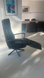 Te koop relaxfauteuil twice xxl +10 cm, Ophalen, Zo goed als nieuw, Leer, 50 tot 75 cm