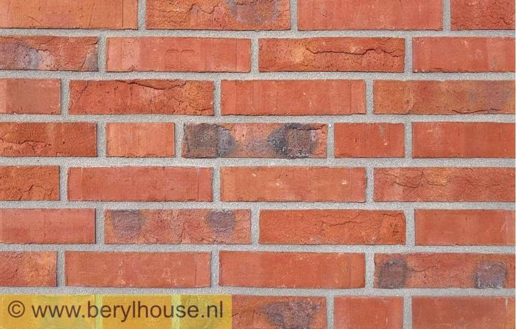 v.a. € 10,- per m2  Gebakken baksteenstrippen steenstrippen, Doe-het-zelf en Verbouw, Metselstenen, Nieuw, Bakstenen, Verzenden