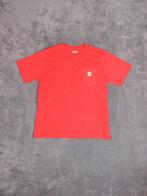 Carhartt T Shirt Relaxed Fit XL Rood Oranje Pocket Tee, Carhartt, Maat 56/58 (XL), Ophalen of Verzenden, Zo goed als nieuw