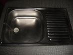 afwasbak  caravan   59 x 38 cm  camping  inbouw compleet, Caravans en Kamperen, Ophalen of Verzenden, Zo goed als nieuw