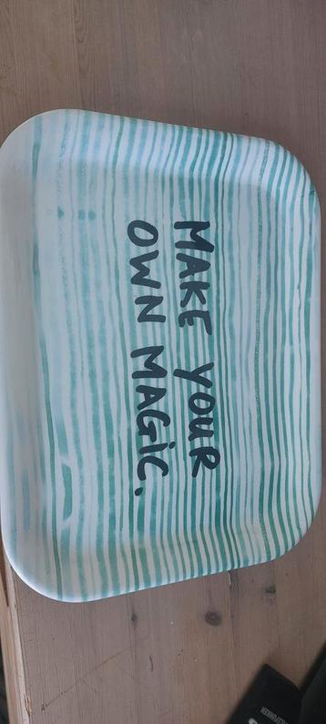Dienblad make your own magic beschikbaar voor biedingen