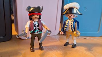 2 Playmobil Piraten Poppetjes beschikbaar voor biedingen