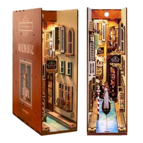 Tonecheer book nook Travel in Venice *ACTIE* *36,95*, Hobby en Vrije tijd, Knutselen, Nieuw, Overige typen, Ophalen of Verzenden
