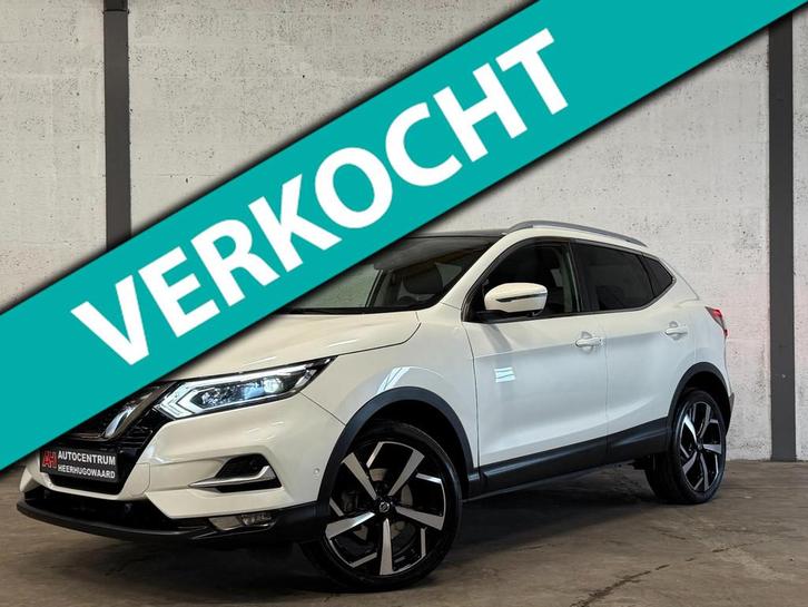 Nissan Qashqai 1.3 DIG-T Tekna Pano|360|LED|Carplay|Navi|Dea, Auto's, Nissan, Bedrijf, Te koop, Qashqai, 360° camera, ABS, Achteruitrijcamera