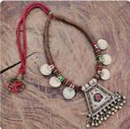 Prachtige zeer oude Afghaanse munt ketting., Ophalen of Verzenden, Overige materialen, Ketting