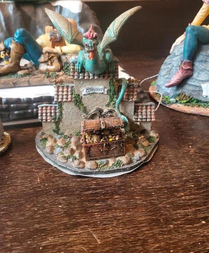 De Draak LuVille Efteling kerstdorpminiatuur, Diversen, Kerst, Nieuw, Ophalen