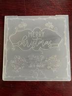 Embossingmal kerst, Hobby en Vrije tijd, Kaarten | Zelf maken, Ophalen of Verzenden, Zo goed als nieuw, Kerst, Pons of Mal