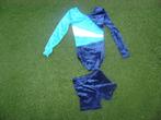 turnpakje, Sport en Fitness, Turnen, Blauw, Maat 36 t/m 42, Ophalen of Verzenden, Zo goed als nieuw