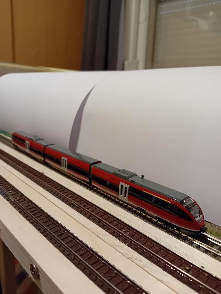 N spoor, Hobby en Vrije tijd, Modeltreinen | N-Spoor, Zo goed als nieuw, Treinset, Gelijkstroom, Overige merken, Ophalen of Verzenden