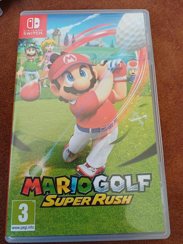 Mario Golf Super Rush - Nintendo Switch, Spelcomputers en Games, Games | Nintendo Switch, Zo goed als nieuw, Sport, 3 spelers of meer