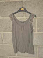 Mooie mouwloze top - Maat M, Kleding | Dames, Maat 38/40 (M), Beige, Ophalen of Verzenden, Zonder mouw